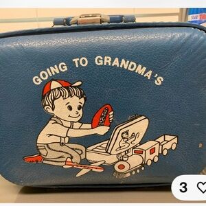 Blue Kids Travel Bag